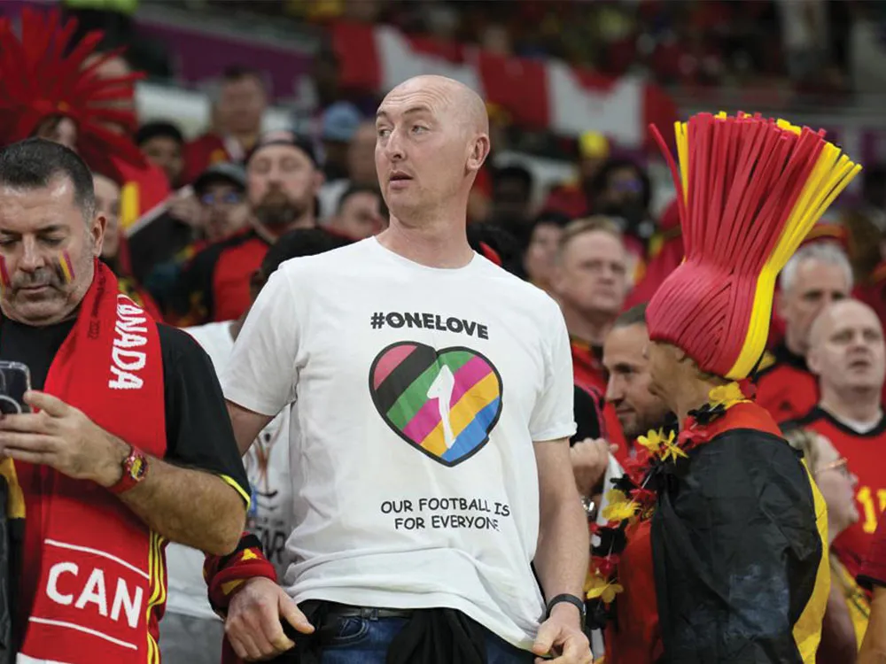 Rainbow struggle playing out on sidelines of World Cup