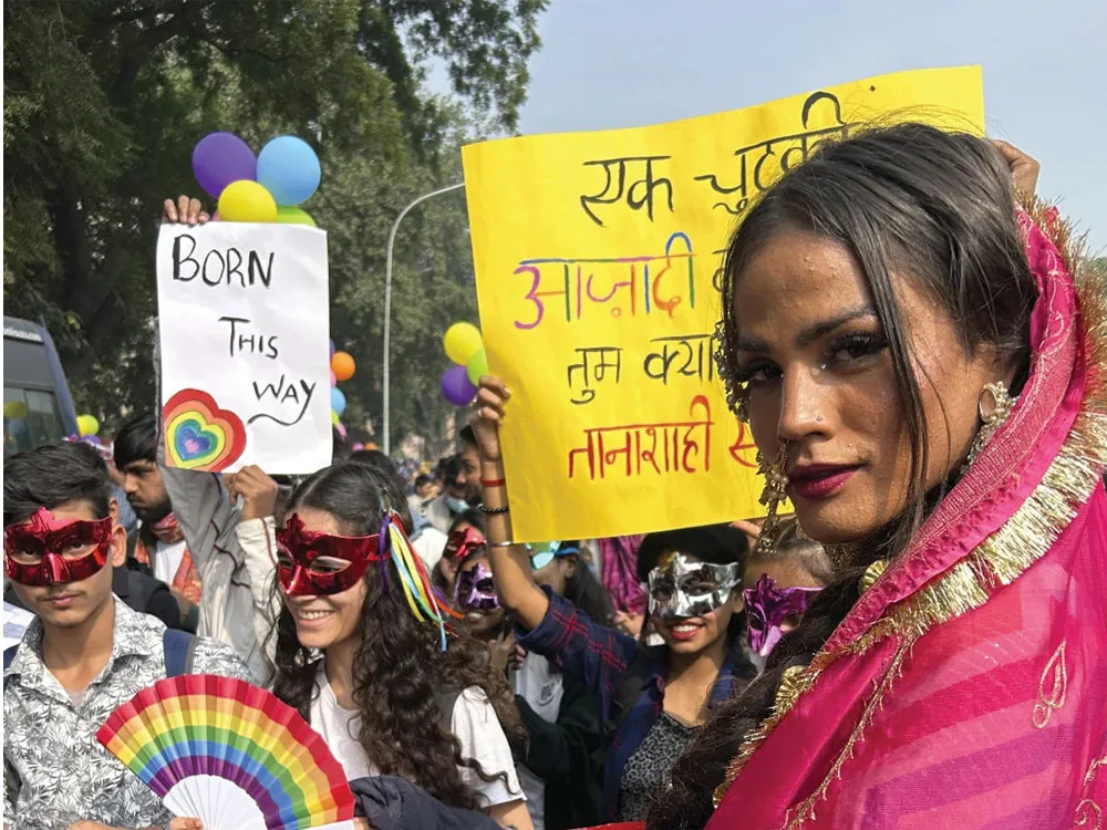 Indias LGBTQ+ community holds pride march, raises concerns over countrys restrictive laws